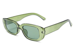 Women's Classic Rectangular 'Dorit' Plastic Sunglasses