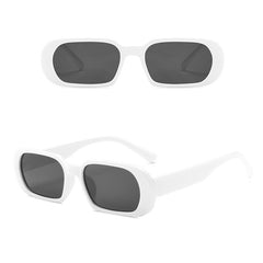 Women's Rectangular 'Lens Crafters' Sunglasses