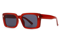 Women's Retro Square 'Silas' Plastic Sunglasses