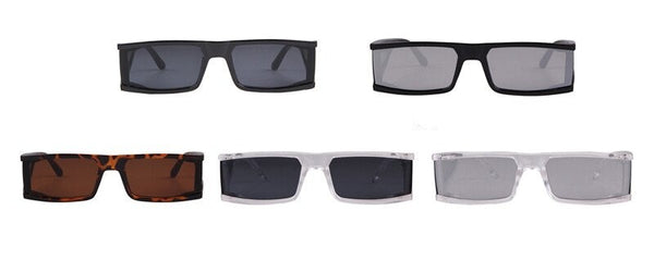 Women's Narrow 'Shady Subject' Rectangle Sunglasses