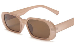 Women's Small Oval 'Bear' Plastic Sunglasses