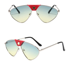 Women's Polarized 'Foxy Sights' Metal Sunglasses