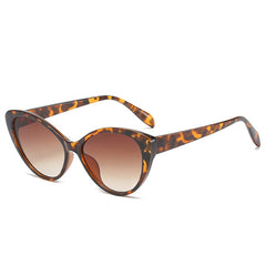 Women's Cat Eye 'Minty Orange' Plastic Sunglasses