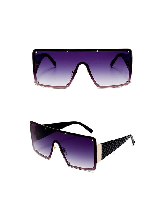 Women's Square 'Lovely' Plastic Sunglasses