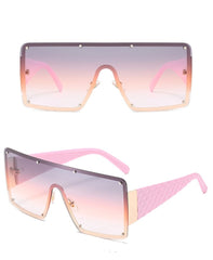 Women's Oversized 'Lagoon' Square Sunglasses