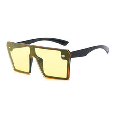 Women's Square 'Elvira' Plastic Sunglasses