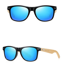 Men's Square 'Kathniel' Wooden Sunglasses