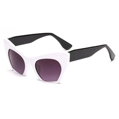 Women's Half Frame Cat Eye 'Appeals' Plastic Sunglasses