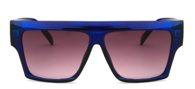 Women's Oversized Square 'Maxcoline' Plastic Sunglasses