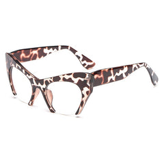 Women's Half Frame Cat Eye 'Appeals' Plastic Sunglasses