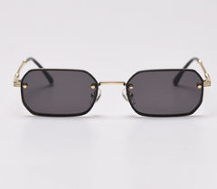 Women's Rectangle 'Sofi' Alloy Sunglasses