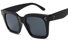 Women's  Oversized Square 'Laden' Plastic Sunglasses