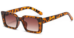 Women's Oversize 'Leopard Eyewear' Plastic Sunglasses