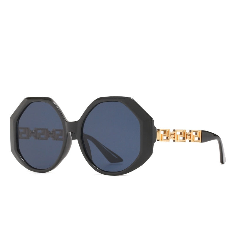 Women's Oversized 'Elegant' Hexagonal Sunglasses