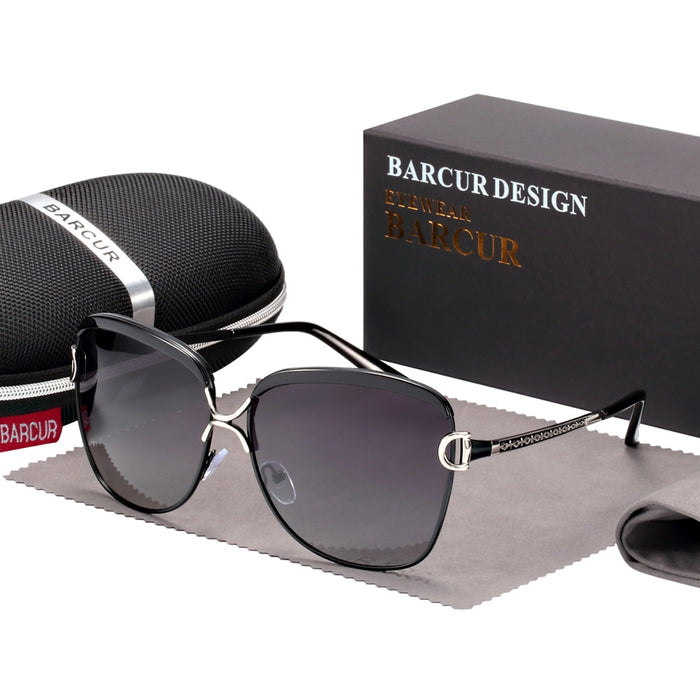 Women's Luxury Square 'Super Agent' Polarized Sunglasses