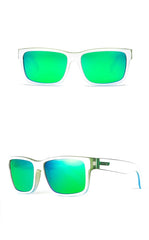 Men's Square 'Clear View' Polarized Sunglasses