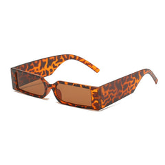 Unisex Rectangular 'Galaxy' Plastic Sunglasses