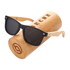 Men's Square 'Kathniel' Wooden Sunglasses