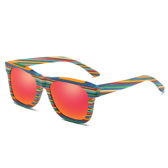 Men's Oval 'Sundy' Wooden Sunglasses