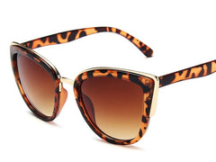 Women's Oversized Cat Eye ' Summer City' Plastic Sunglasses