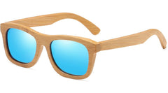 Men's Polarized Oval 'Diafa ' Wooden Sunglasses