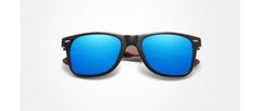 Men's Wayfarer 'Basty' Wooden Sunglasses