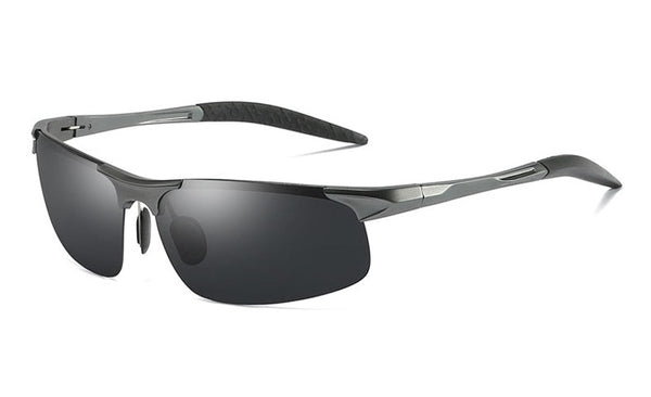 Men's Polarized Sports 'Lazar Eye Wear' Metal Sunglasses