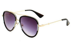 Men's Aviator 'Bacchus' Metal Sunglasses