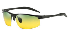 Men's Polarized Sports 'Lazar Eye Wear' Metal Sunglasses