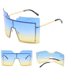 Women's Oversized 'In The Zone' Square Sunglasses