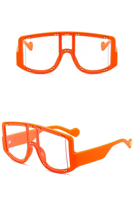 Women's Costume 'Fiore Eye' Plastic Sunglasses