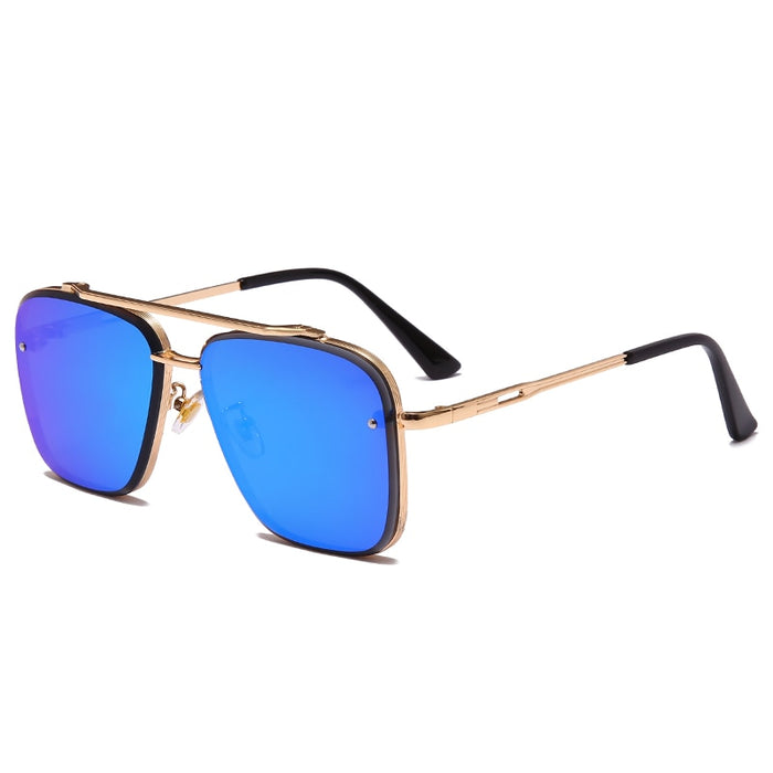 Men's Driving 'Polaroid' Summer Style Gradient Brown Sunglasses