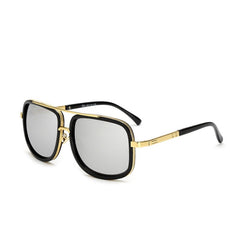 Men's Square 'Cool Lagoon' Metal Sunglasses