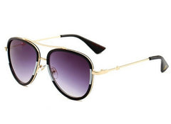 Men's Aviator 'Bacchus' Metal Sunglasses