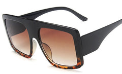 Women's Oversized Square 'Creep ' Plastic Sunglasses