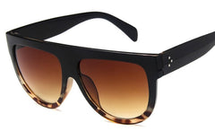 Women's Oversized Square 'Crud' Polycarobate Sunglasses