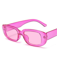 Women's Rectangle 'Levi' Plastic Sunglasses