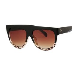 Women's Oversized Frame 'Black Shades' Square Sunglasses