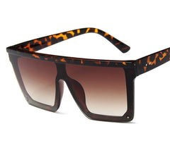 Men's  Oversized Square 'The Flashy' Plastic Sunglasses