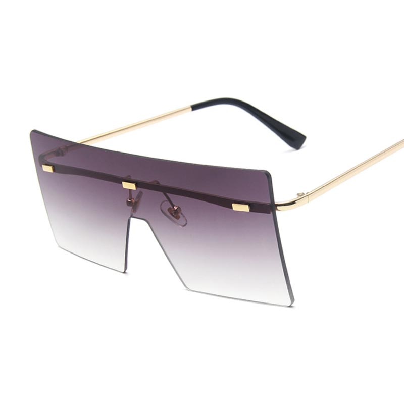 Women's Vintage 'Zone' Square Sunglasses