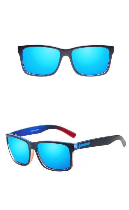Men's Trendy Square 'Dreams' Plastic Sunglasses
