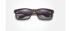 Men's Square 'Pure' Wooden Sunglasses