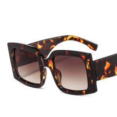 Women's Oversized 'Chameleon' Square Sunglasses