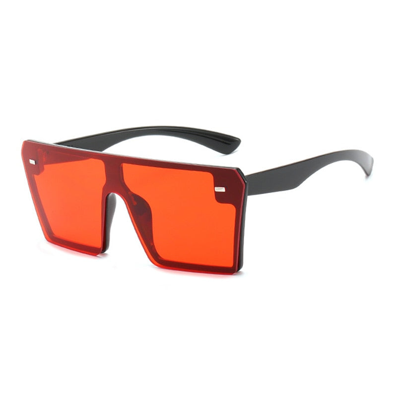 Women's Square 'Elvira' Plastic Sunglasses