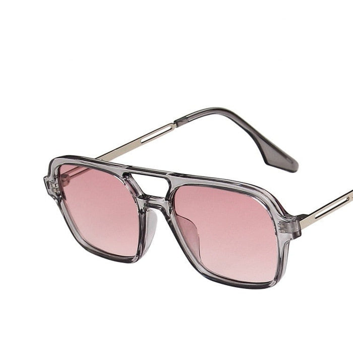 Women's Square Double Beam 'Friday Night' Sunglasses