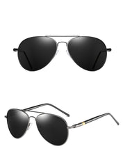 Men's Aviator Polarized 'Helio Sun' Sunglasses