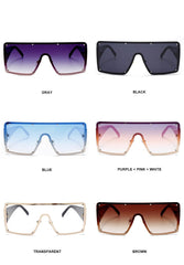 Women's Square 'Lovely' Plastic Sunglasses