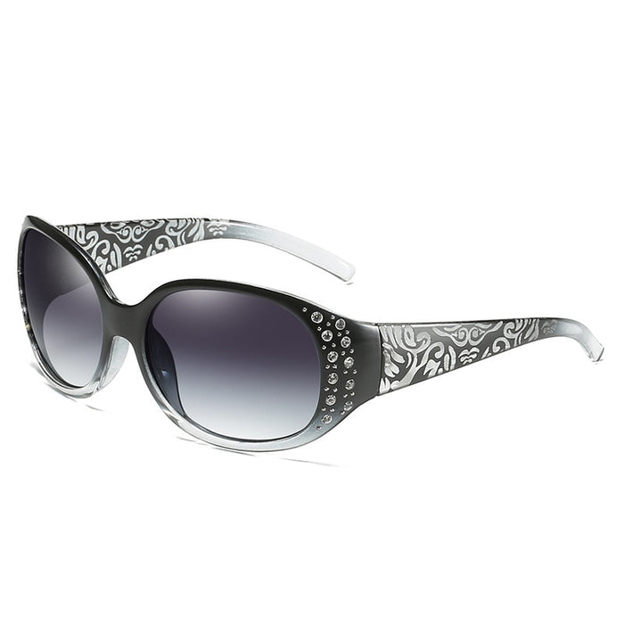 Women's Oval 'Age and Rage' Plastic Sunglasses