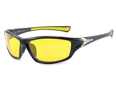 Men's Rectangular 'Downhill' Sunglasses