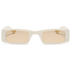 Unisex Rectangular 'Ervin' Plastic Sunglasses